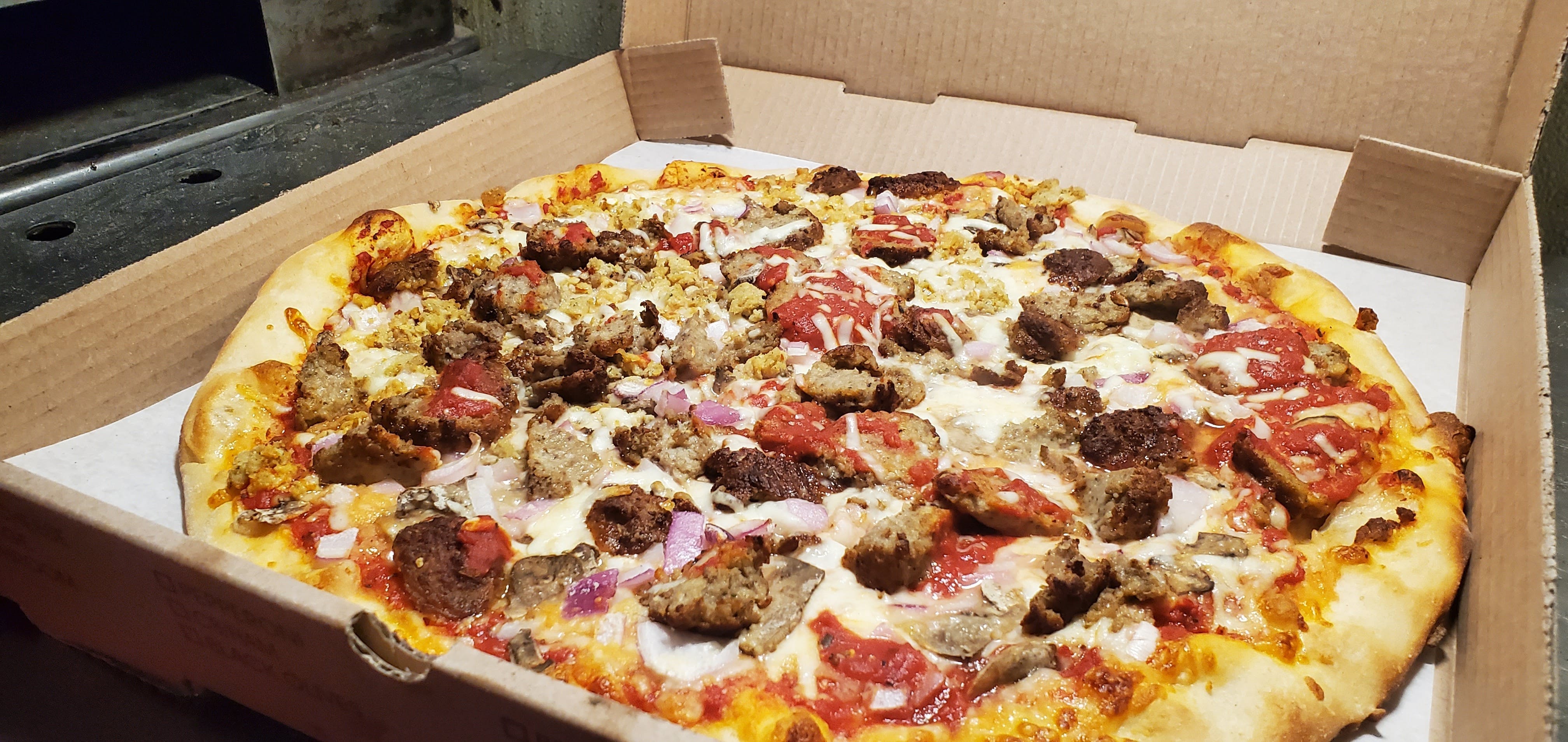 Meatball Parmesan Pizza