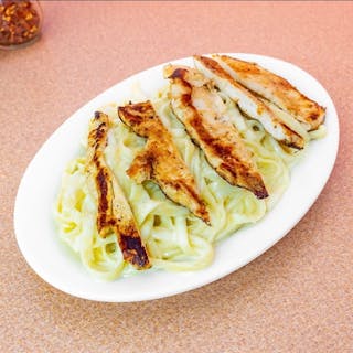 Fettuccine with Alfredo Sauce