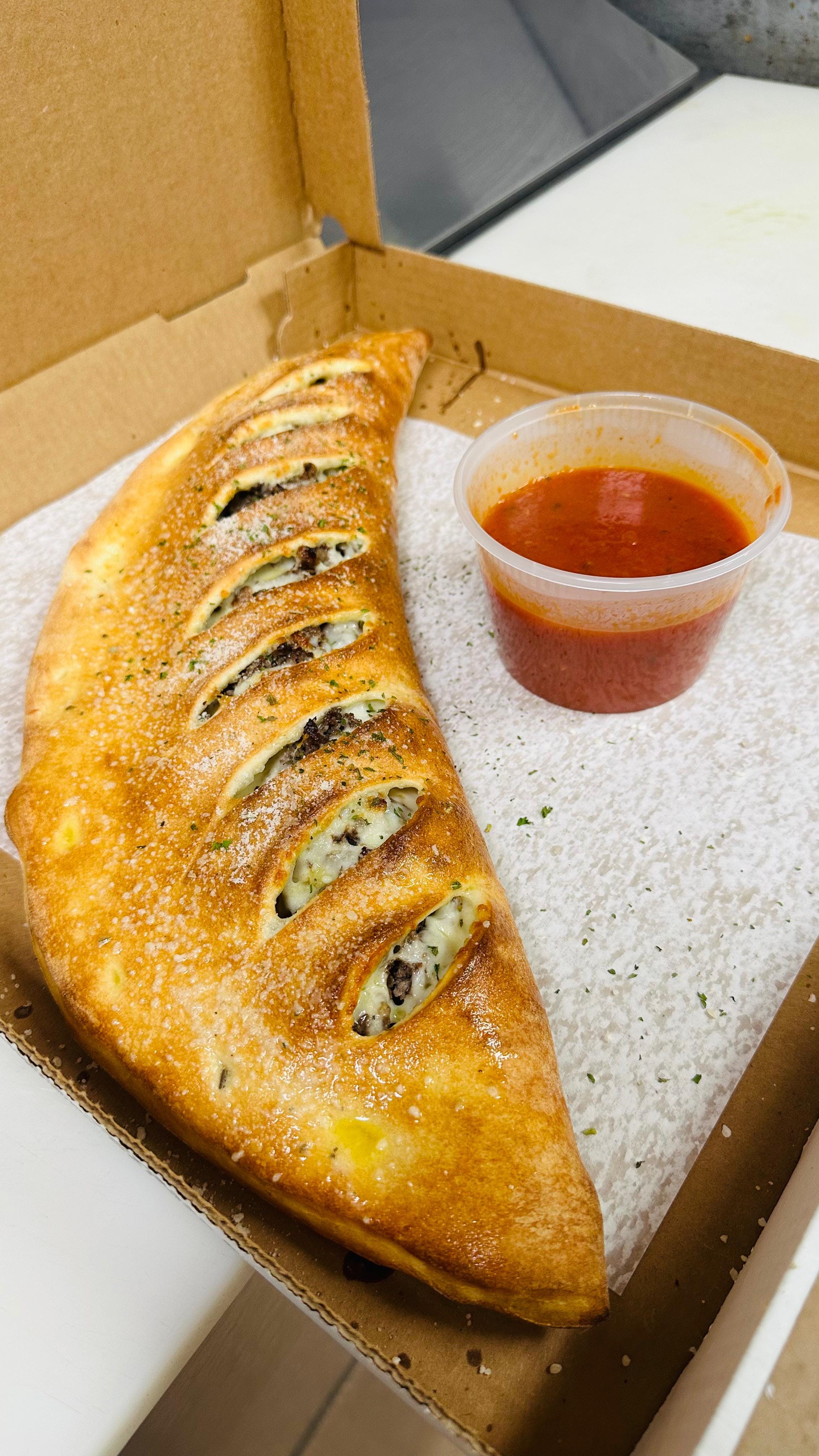 Cheesesteak Stromboli