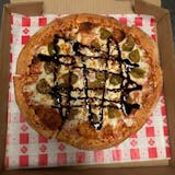 #2 10" Personal Pizza with Three Toppings & Fountain Drink Special