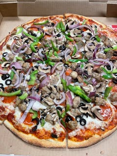 The Works Supreme Pizza