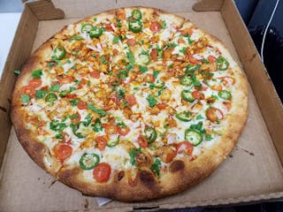 Spicy Spanish Style Pizza