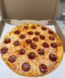 Beef Pepperoni Pizza