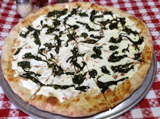 Ricotta Spinach Pizza