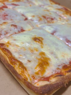 Sicilian Deep Dish Cheese Pizza