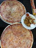 2 Large Cheese Pizzas & 12 Wings Special