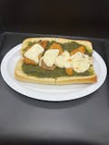 Pesto Chicken with Melted Fresh Mozzarella Hero