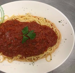 Pasta with Marinara Sauce
