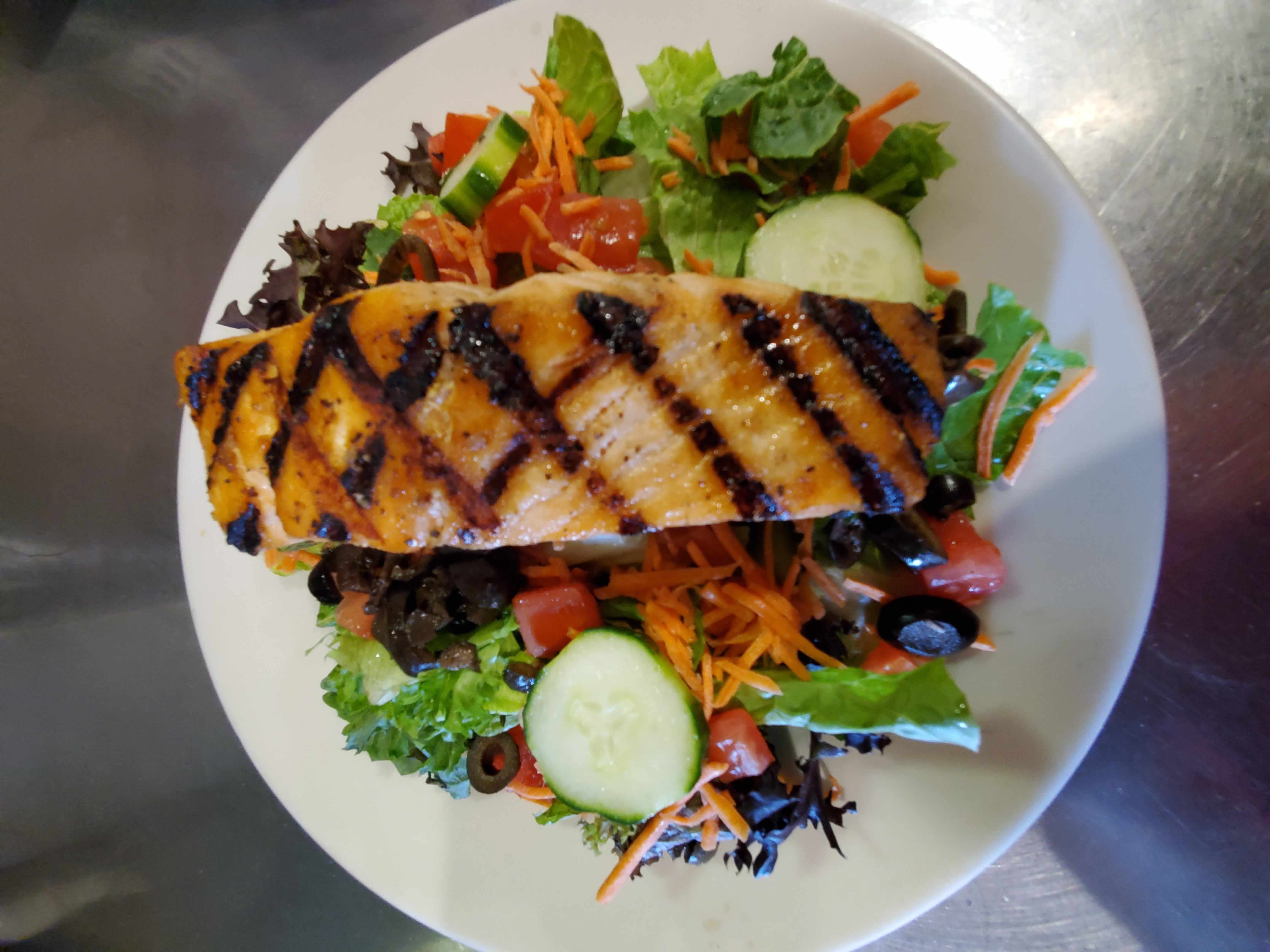 Salmon Tossed Salad