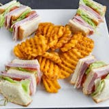 Ham & Cheese Club Sandwich