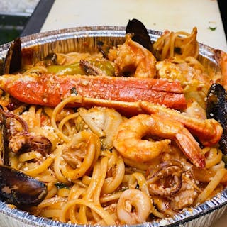 Seafood A La Vodka Dinner