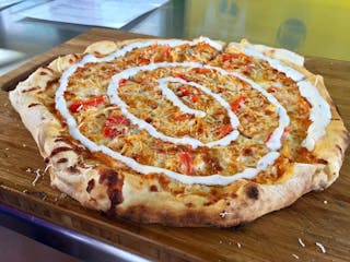 Spicy Buffalo Chicken Pizza