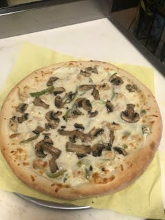 Chicken Alfredo Pizza