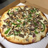 19. Philly Cheesesteak Pizza