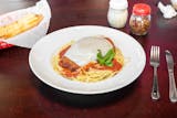 Chicken Parmesan Dinner with Pasta