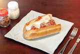 Meatball Parmesan Sandwich