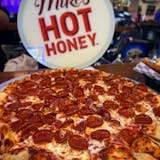 Mikes hot honey pizza