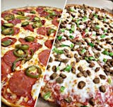 Two Large 2-Topping Pizza & 2 Liter Soda