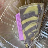Raw Lavender Lemon Cheesecake