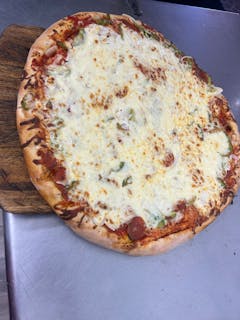 14'' Pizza with Two Toppings & Breadsticks