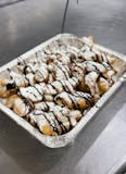 Zeppoles with Chocolate Sauce
