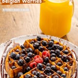 Belgian Blueberry Pancake