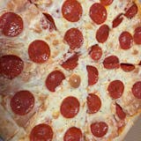 Hot Cheese & Pepperoni Pizza