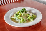 Fettuccini Alfredo with Chicken & Broccoli