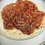 Spaghetti Meat Sauce A La Carte