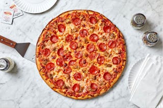 Sausage & Pepperoni Pizza
