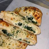 stuffed feta & spinach cheese bread