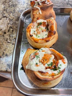 Buffalo chicken pinwheel