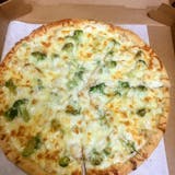 #9 Chicken Broccoli Alfredo Pizza