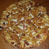 #20 Chourico & Fries Pizza