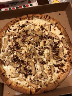 Alfredo Chicken Pizza