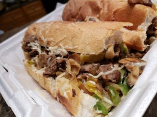 Italiano’s Cheese Steak Works Sandwich