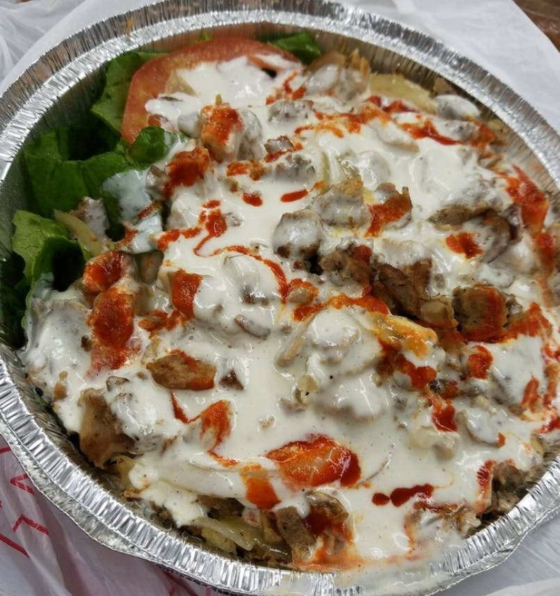 Mixed Chicken & Lamb over Rice