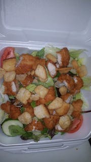 Crispy Chicken Salad