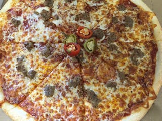 Volcano Sauce & Cheese Pizza