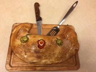 Volcano Cheese Steak Stromboli