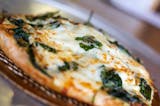 Baked Spinach Pizza