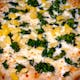 Gluten Free White Pizza with Spinach