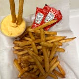French Fries with Cheese Sauce On The Side