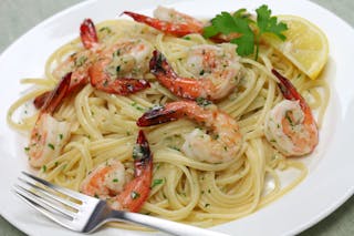 Shrimp Scampi with Pasta