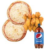 One Large One Topping Pizza, 8" Sub, Small Fry, 9 Buffalo Wings & 2-Liter Soda Special