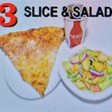 3. Huge Slice & Half Garden Salad Combo Lunch