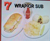 7. 8” Sub Combo with Chips Lunch