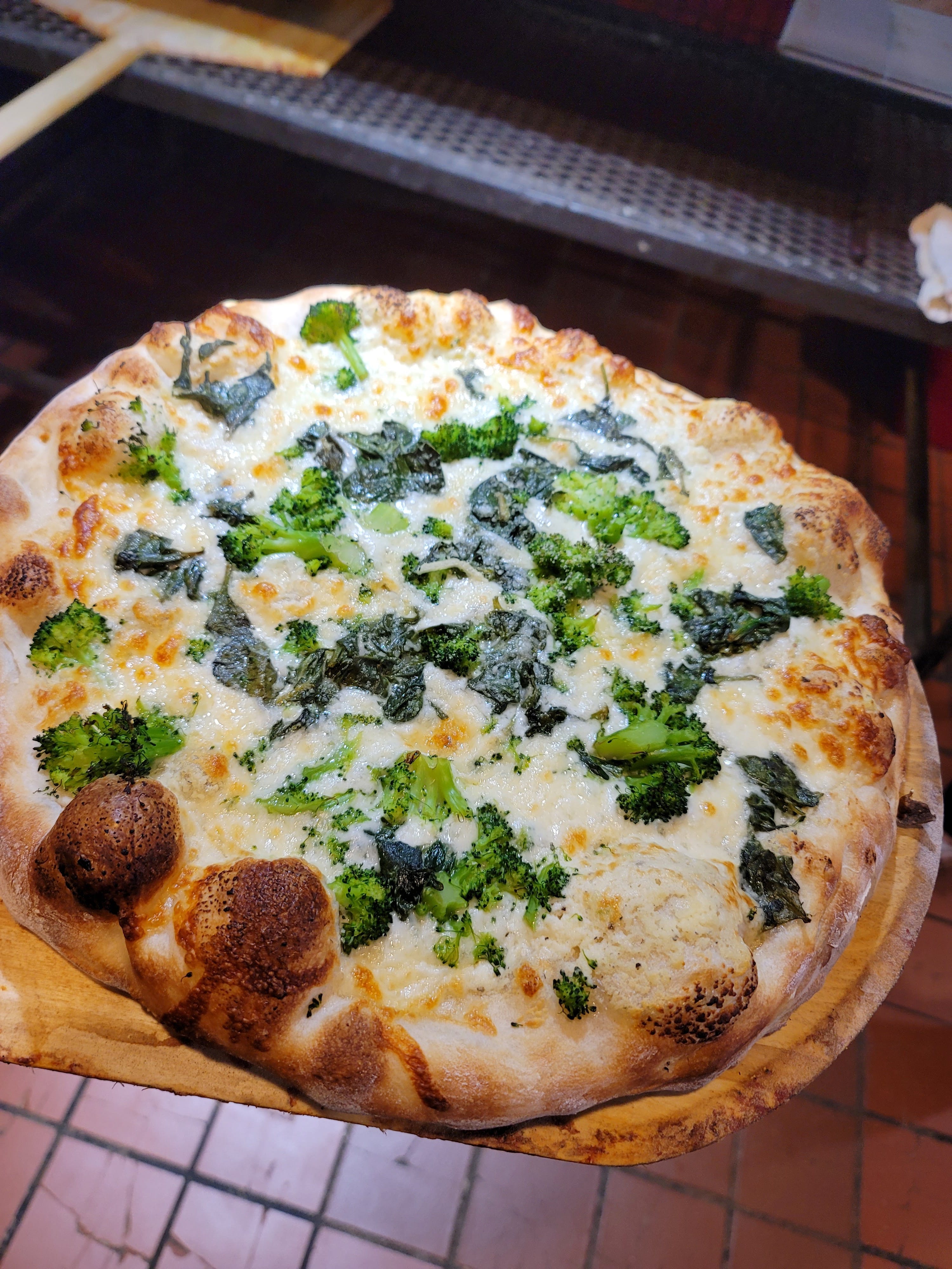 White Traditional Pizza
