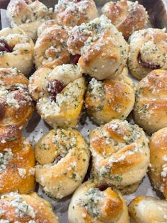 Pepperoni Garlic Knots