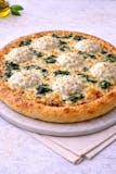 Spinach Cheese Pizza